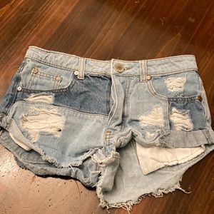 Jean shorts
